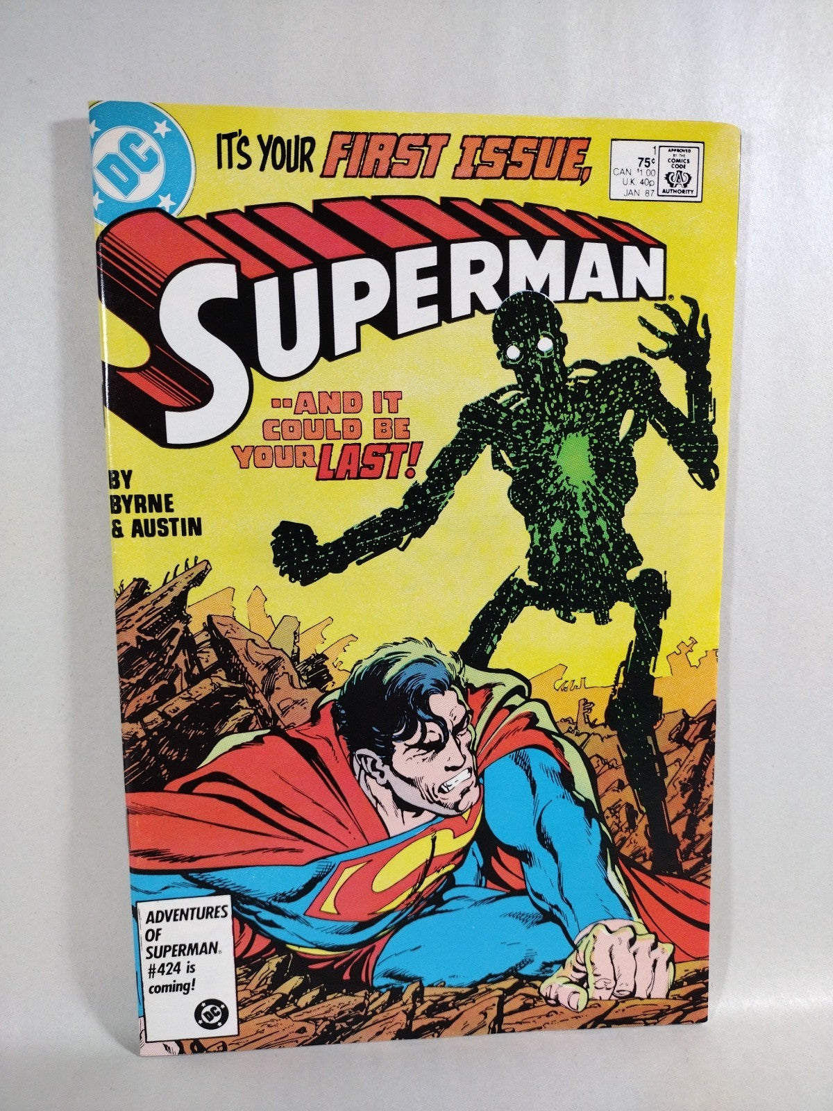 Superman (1987) DC Comic Set #1 2 John Byrne VF-NM