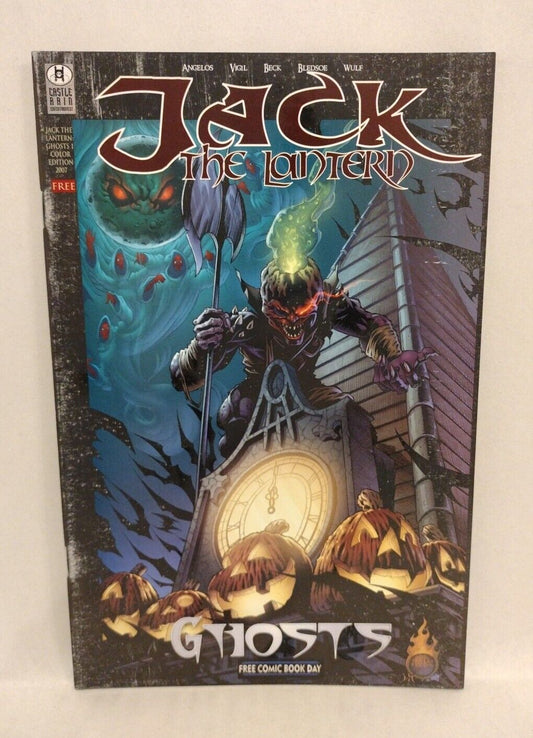 Jack The Lantern Ghosts (2007) FCBD Castle Rain Color Comic Tim Vigil Jerry Beck