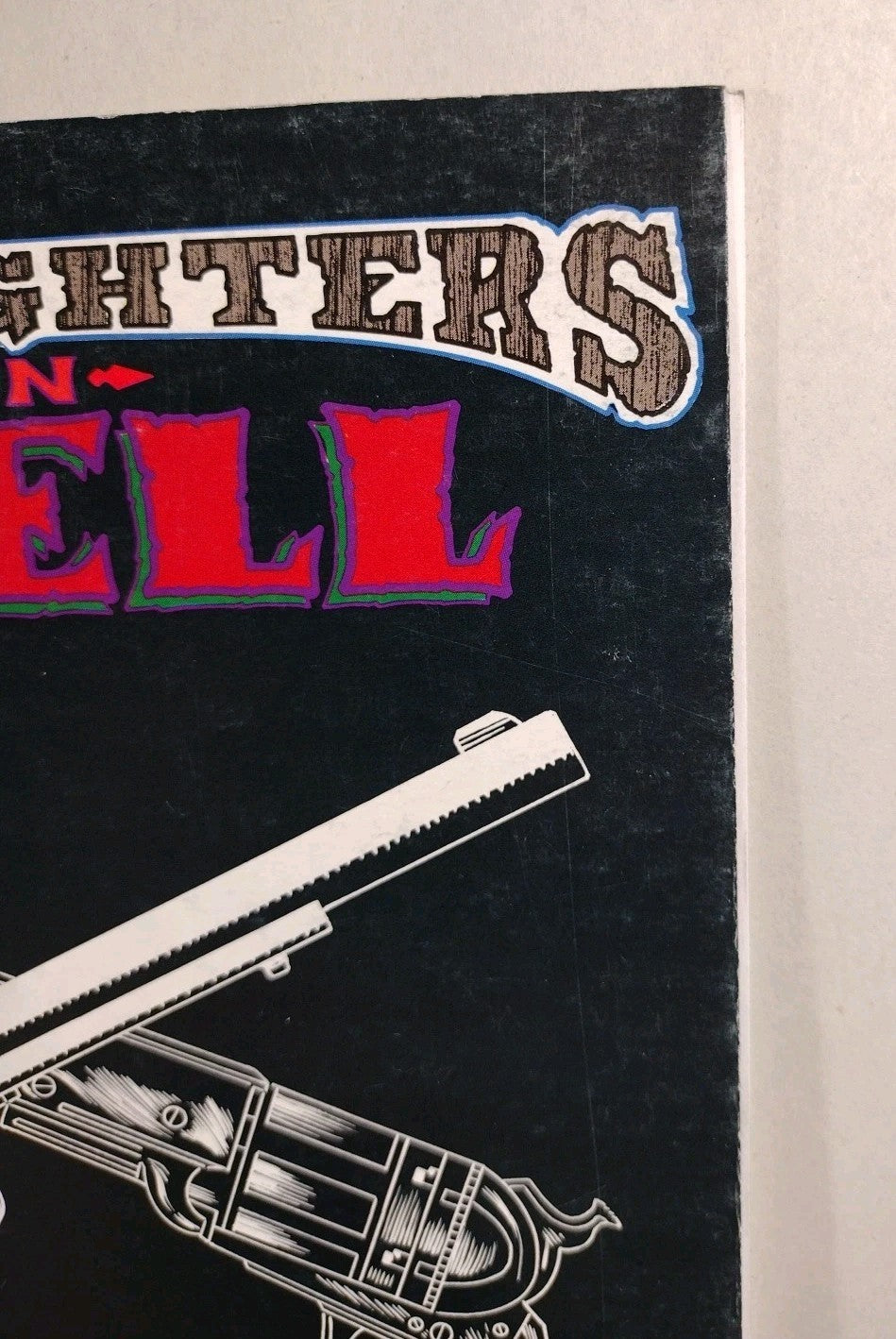 Gunfighters In Hell (1993) Rebel Studios Joe Vigil Comic Lot Set #1 2 4 5