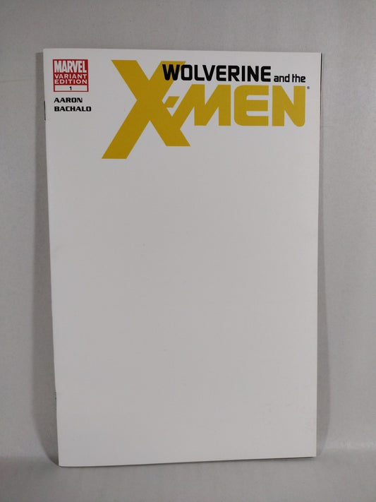 Wolverine And The X-Men #1 (2011) Marvel Comic Blank Sketch Variant Cover NM