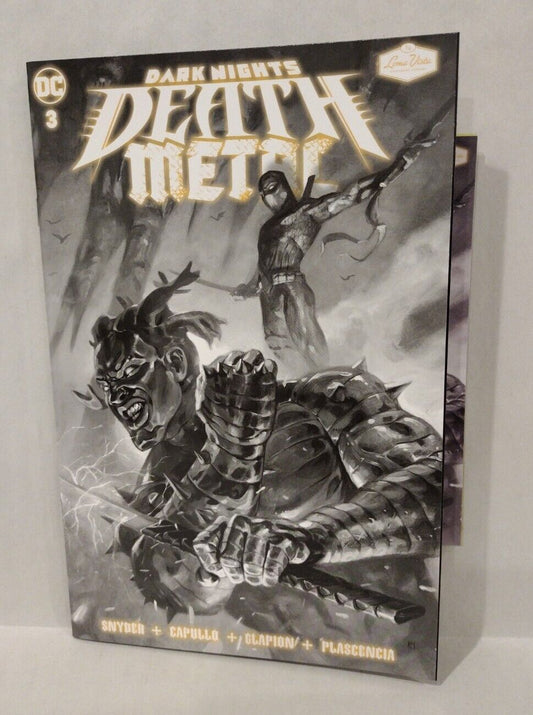 Dark Knights: Death Metal #3 NM Soundtrack Spec Ed 2nd Print w/ Vinyl Record DC