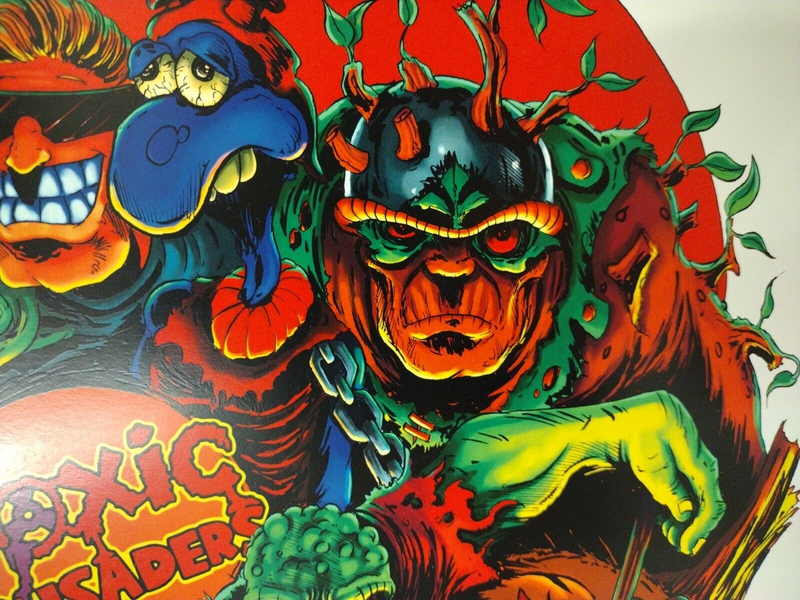 Toxic Crusaders (2021) Dave Castr 11X17" Poster Print Signed & #'d ARG LTD 1/27