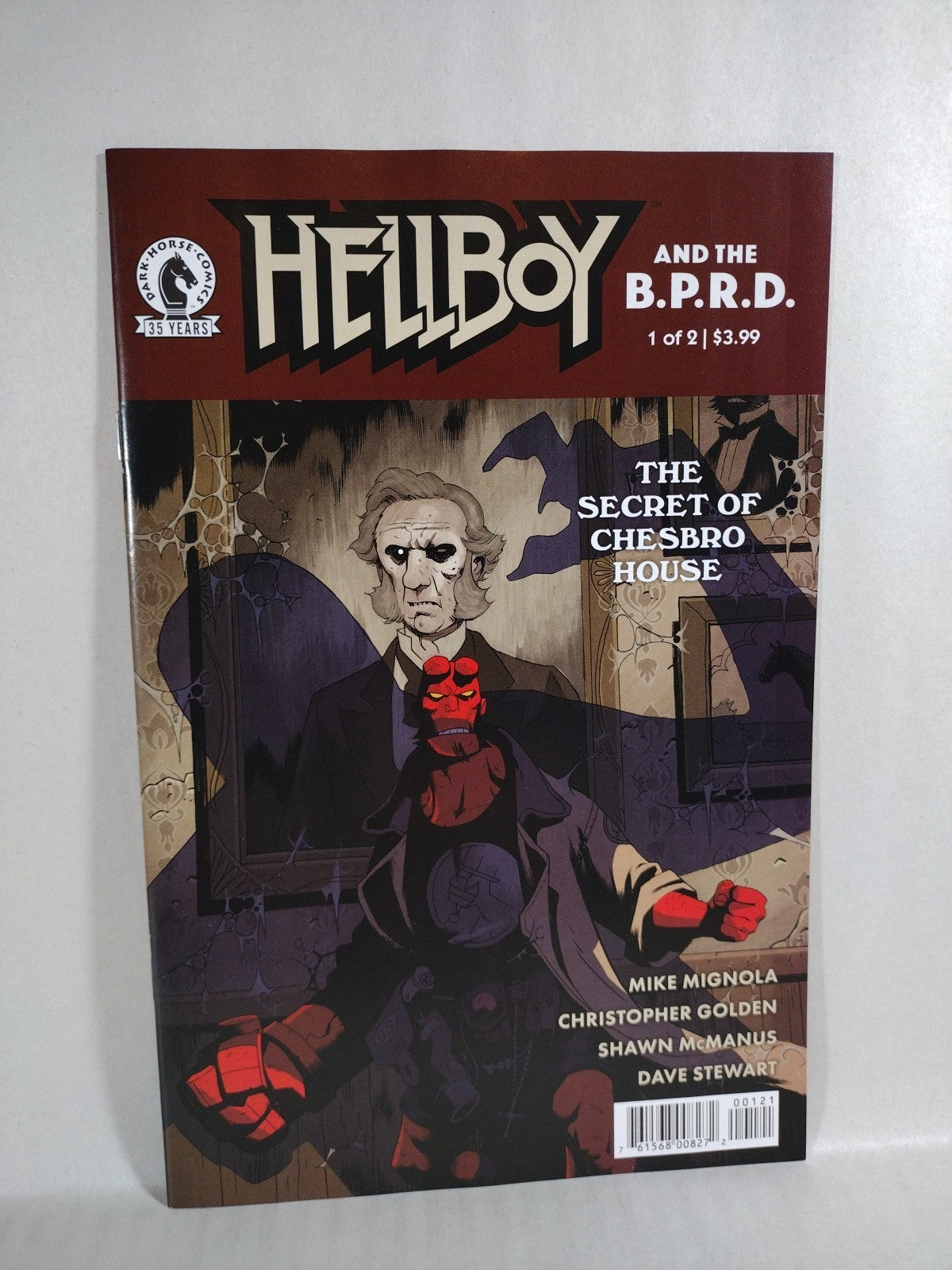 Hellboy And The BPRD Secret Of Chesbro House 1 (2021) Dark Horse Comic Cvr A & B