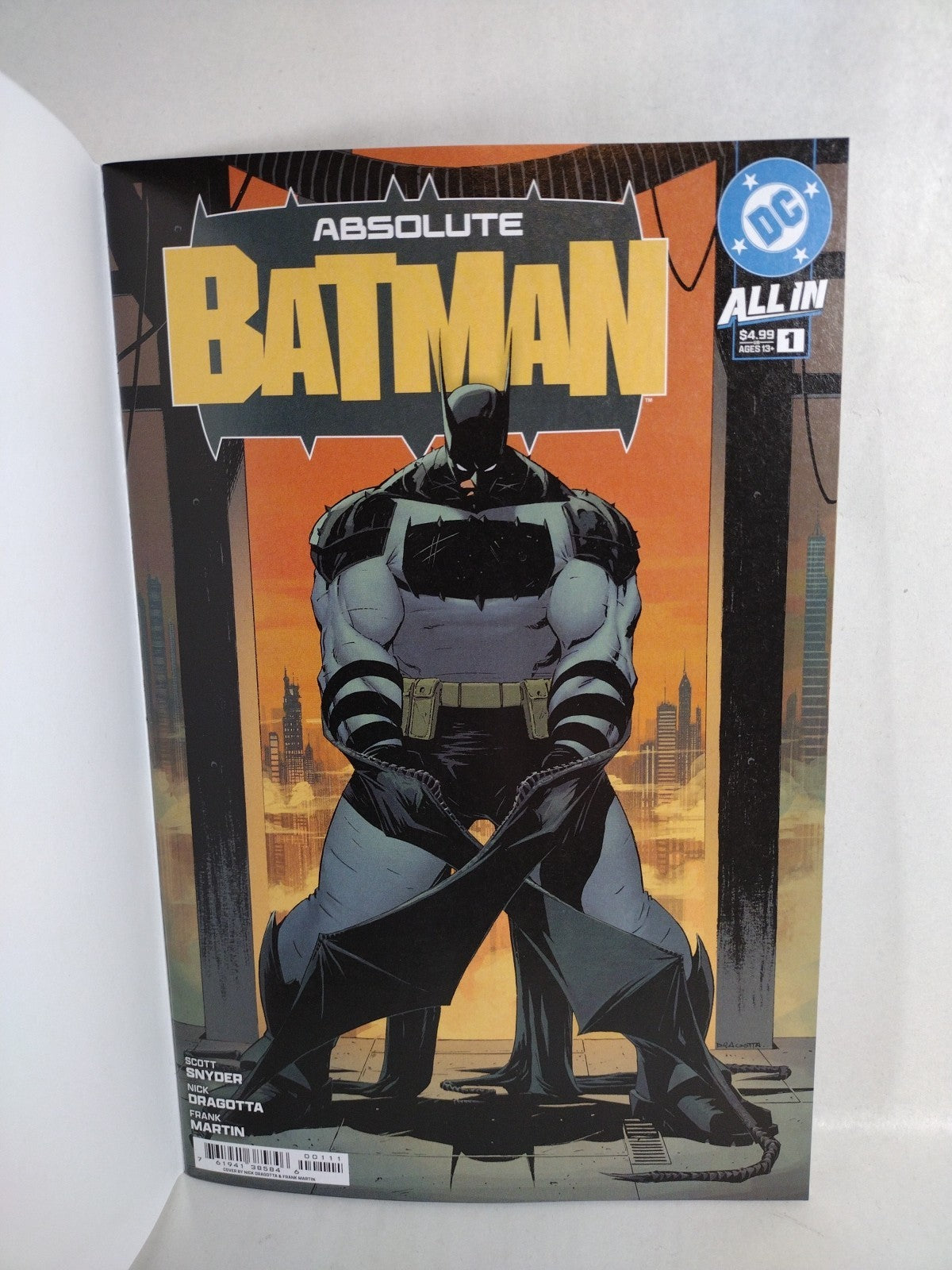 ABSOLUTE BATMAN 1 (2024) DC Blank Sketch Variant Cover 1st Print CAMEO JOKER NM