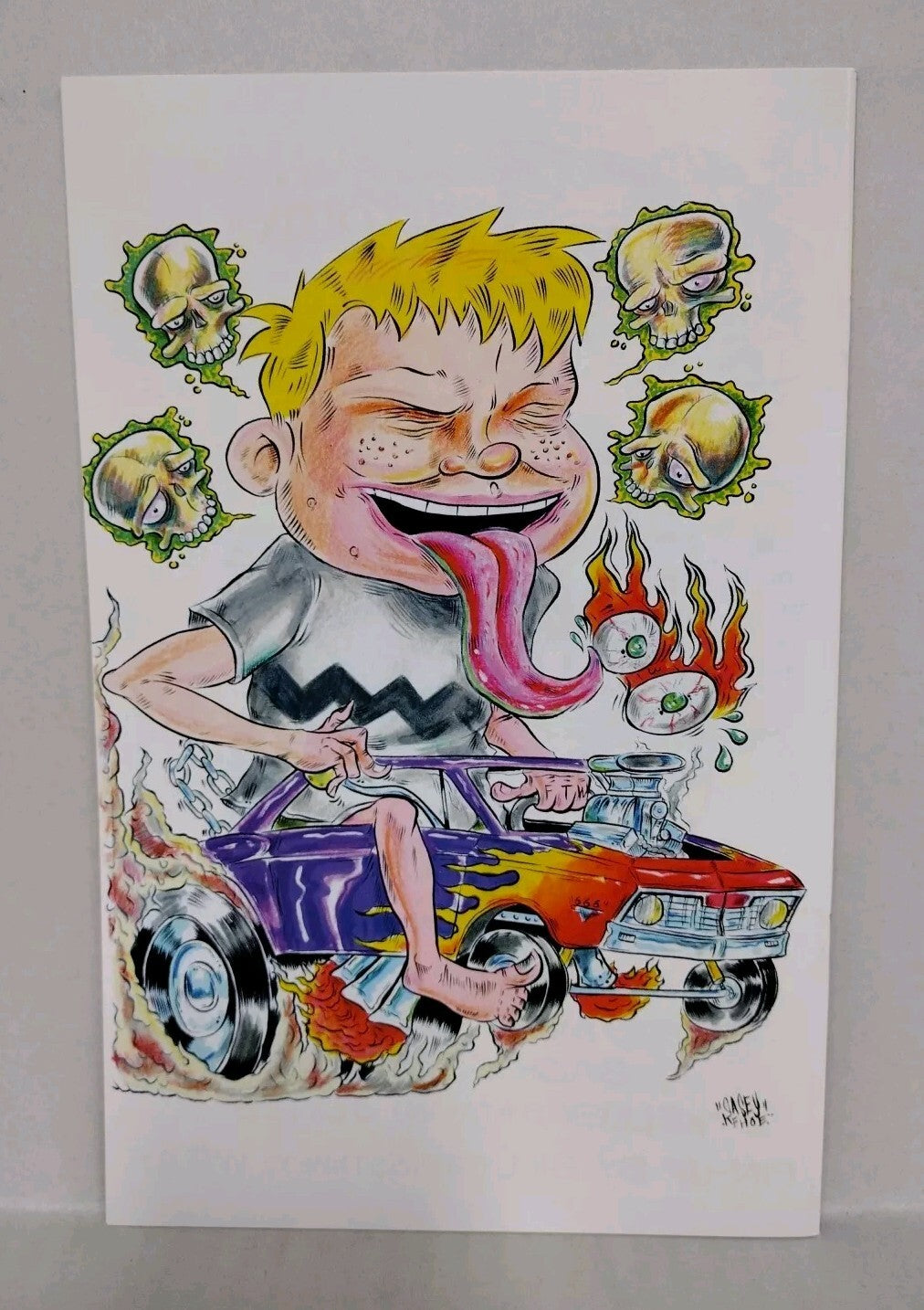 Loud Mouth Louie 1 (1997) Funky Devil Signed Underground Comic Hammonds Smith NM