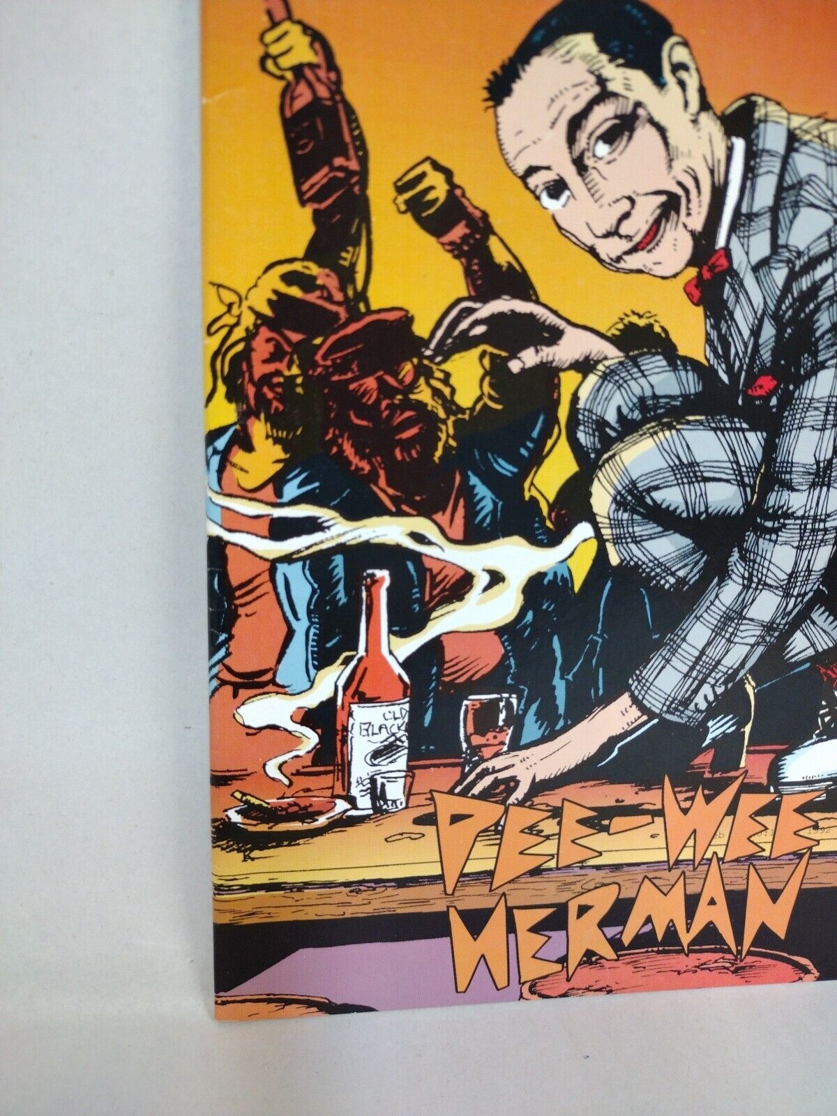 Contemporary Bio Graphics #4 Revolutionary Comics 1992 Pee Wee Herman Biography