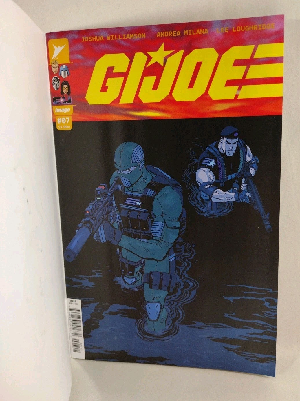 GI Joe #7 Image 2025 Sketch Cover Variant Comic W Original DCastr Lady Jaye Art