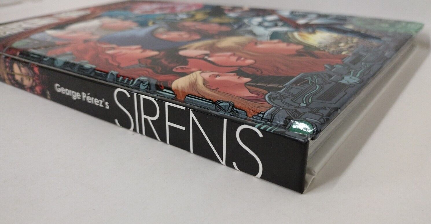 George Perez Sirens (2018) Direct Market Variant CVR Boom Studios Hardcover New 