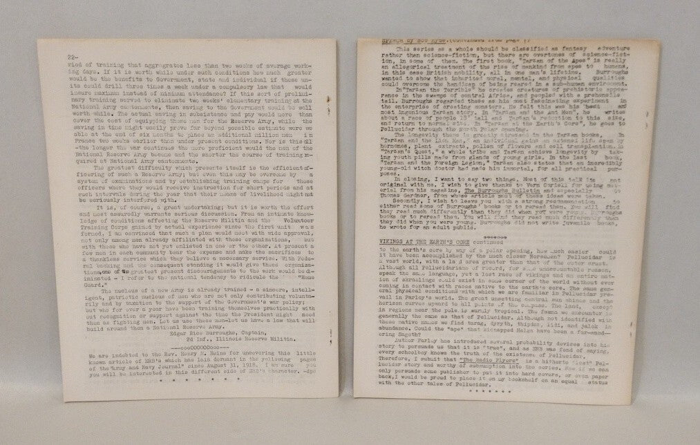 ERBania (1956) Edgar Rice Burroughs Fanzine Lot 1-14 Rare Original Copies Tarzan