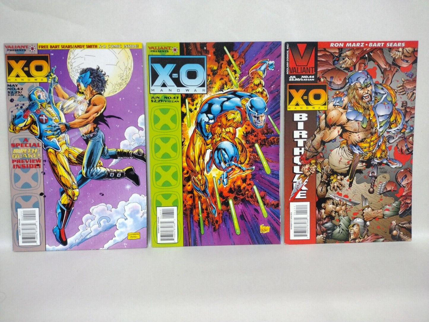 X-O Manowar (1992) Complete Valiant Comic Series #1-67 0 Yearbook Database 