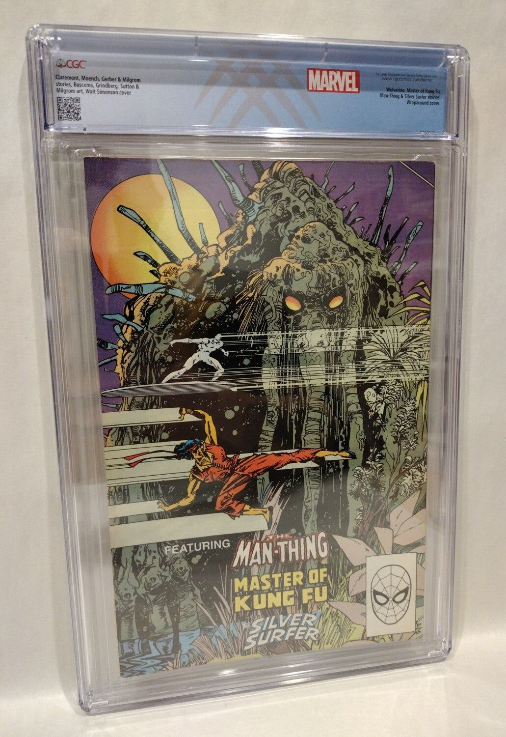 Marvel Comics Presents #1 (1988) Simonson Wolverine Cover CGC 9.0 Custom Label 