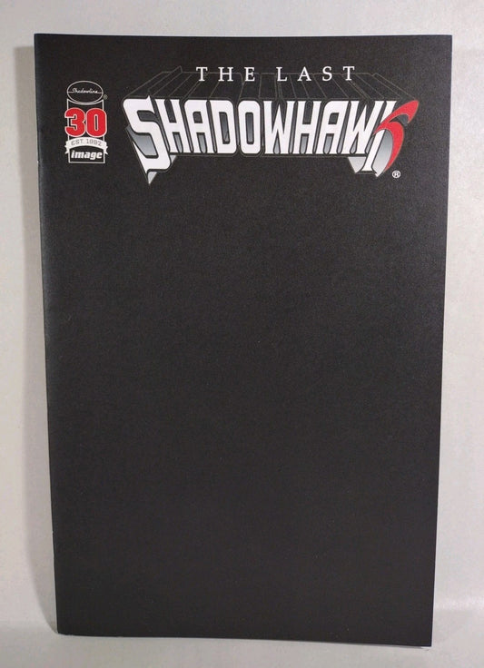 Shadowhawk The Last #1 (2022) Image Shadowline Comic Black Blank Sketch Cover NM