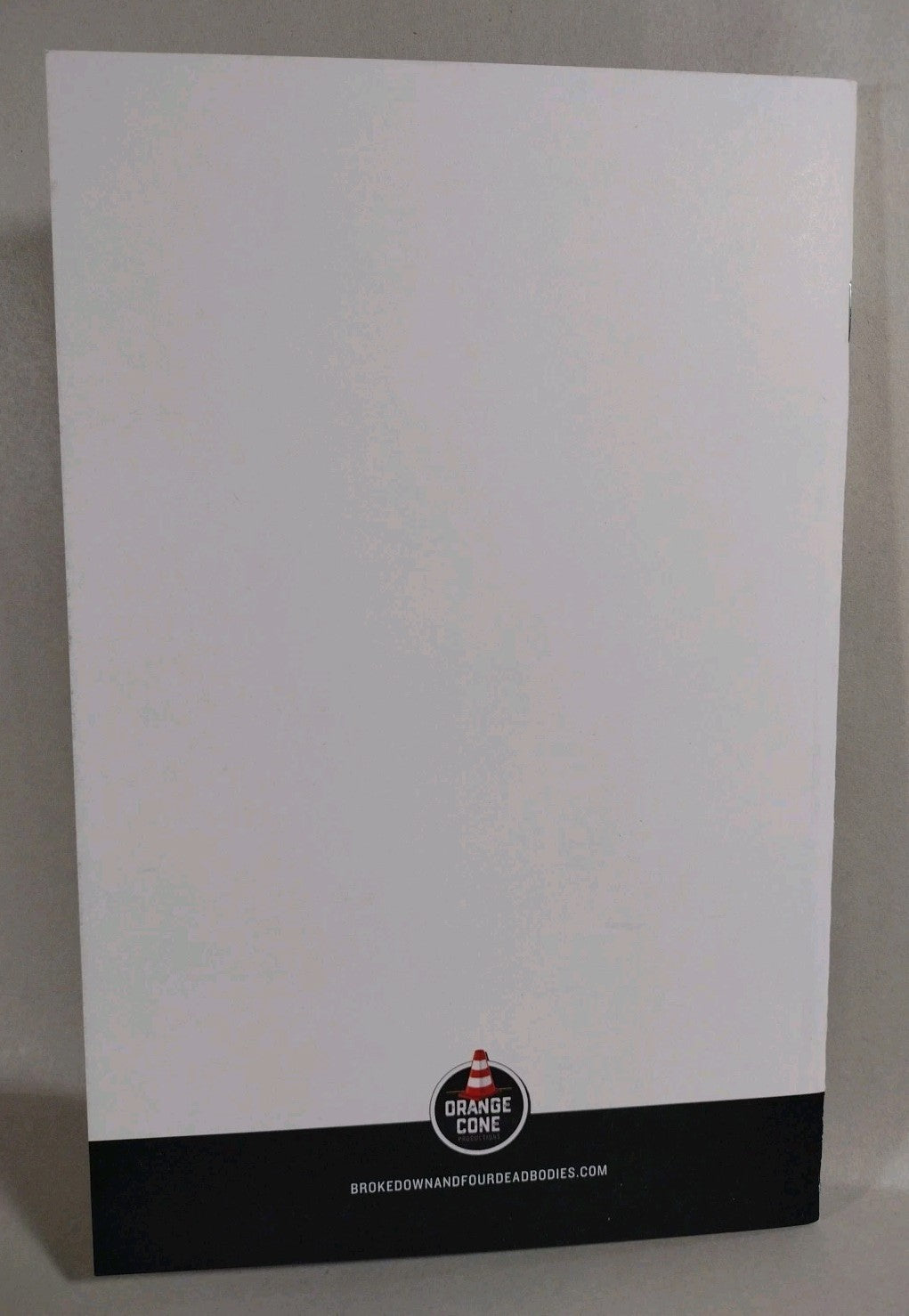 Broke Down & 4 Dead Bodies #1 Orange Cone Sketch Cover W Original Dave Castr Art