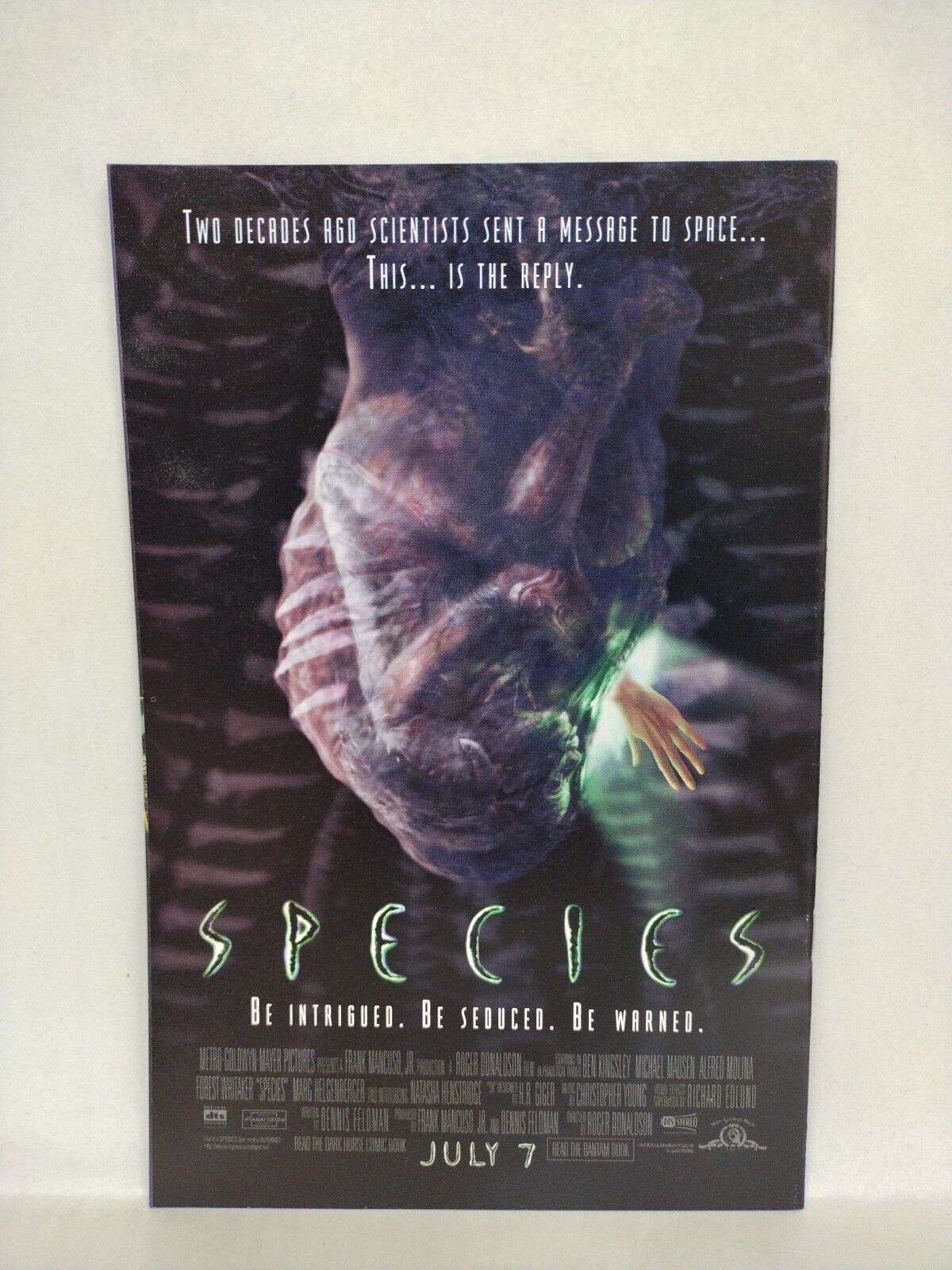 Species (1996) Complete Dark Horse Comic Series #1 2 3 4 Human Race #1 2 3 4