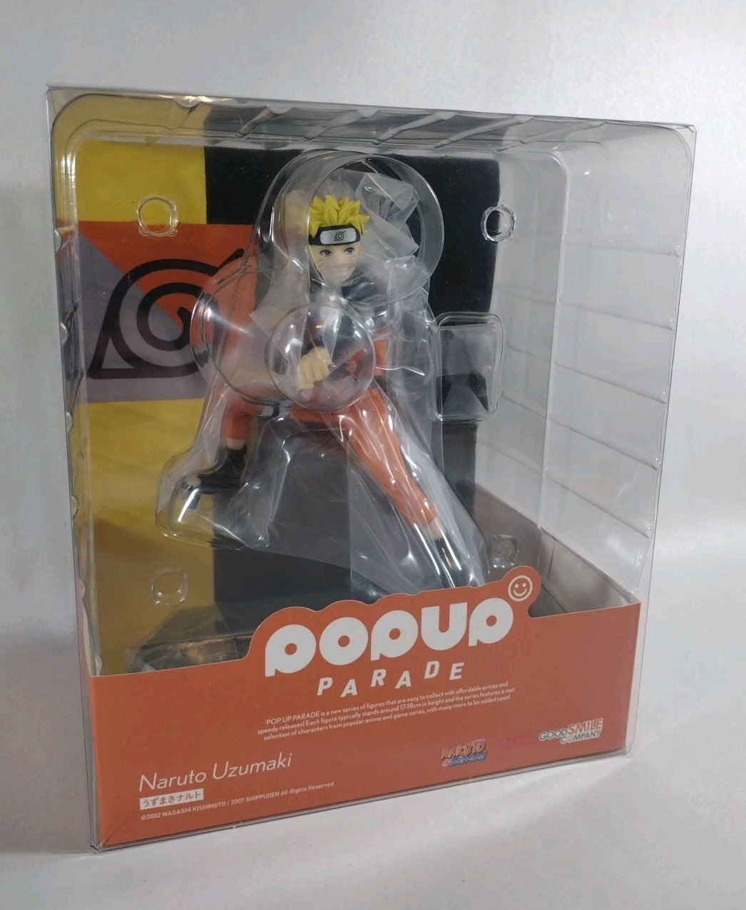 Naruto Shippuden Pop Up Parade Naruto Uzumaki PVC Figure w/ Stand Goodsmile New