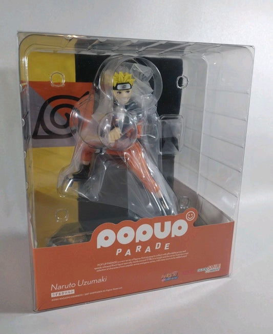 Naruto Shippuden Pop Up Parade Naruto Uzumaki PVC Figure w/ Stand Goodsmile New