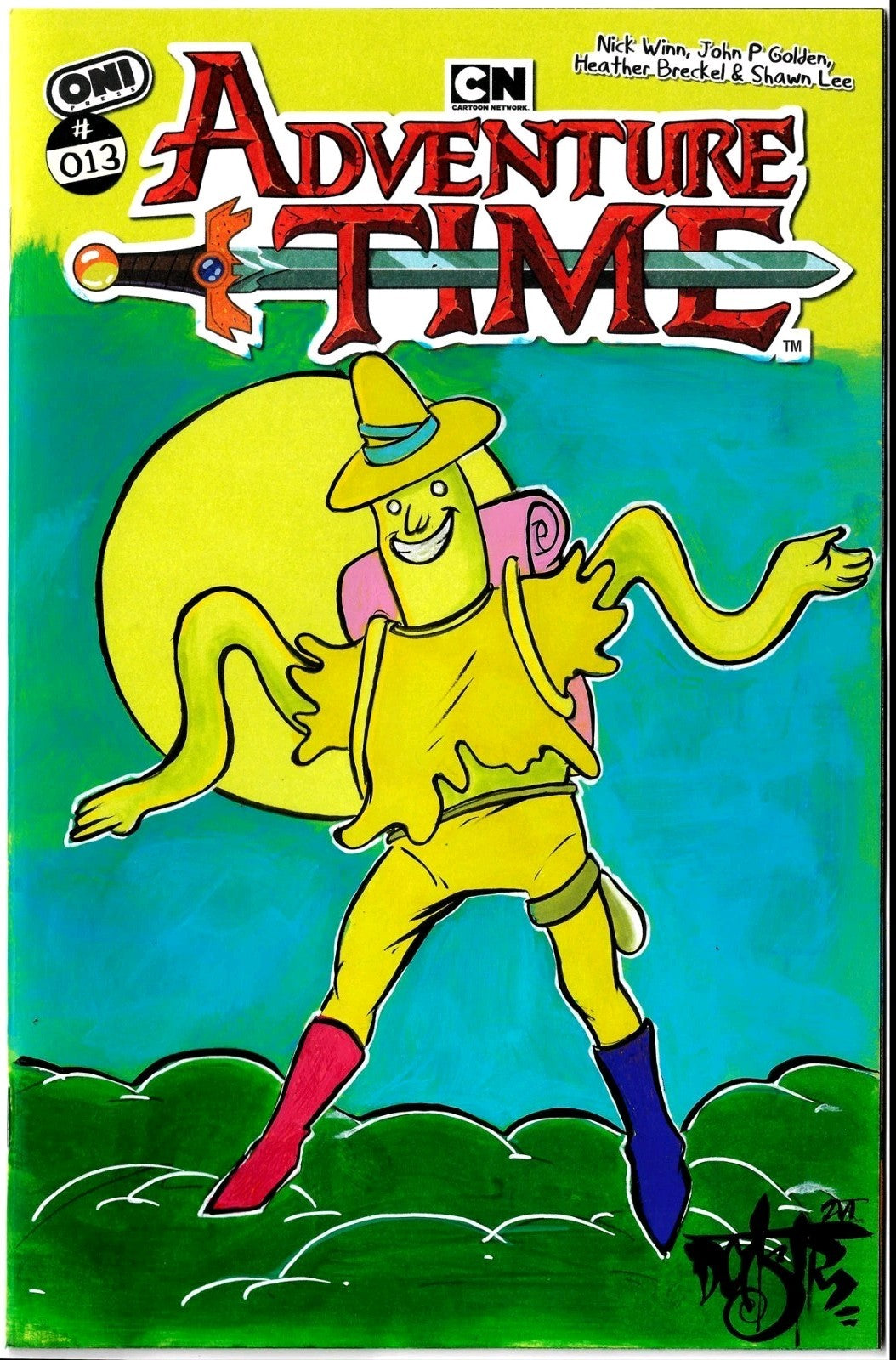 Adventure Time #13 (2026) Oni Press Sketch Cover Comic W Original Dave Castr Art