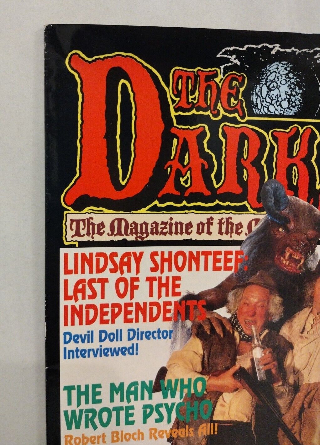 The Dark Side Magazine #22 (1992) Sleepwalkers Video Nasties Italian Horror