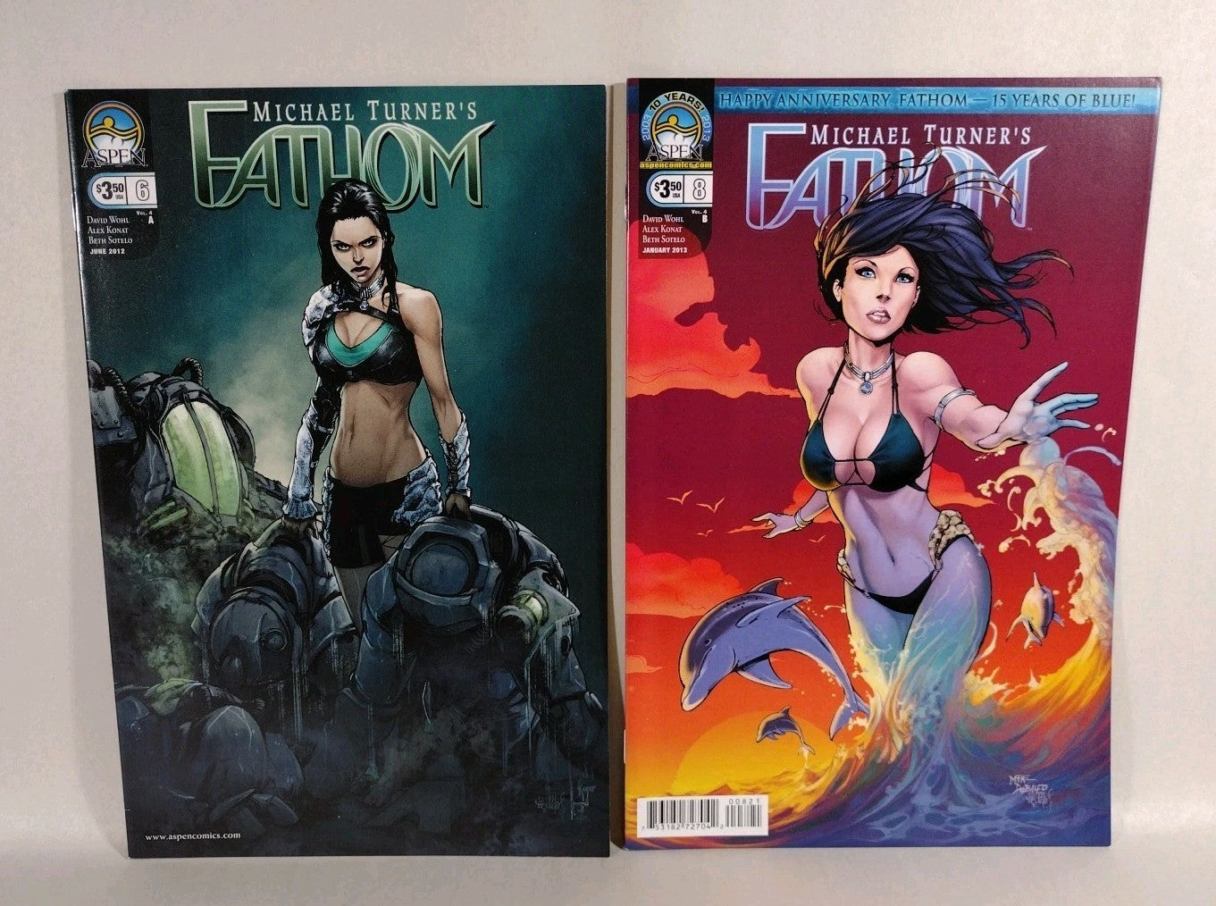 Fathom Vol 4 (2011) Aspen Comic Lot #2 3 4 5 6 8 9 VF-NM