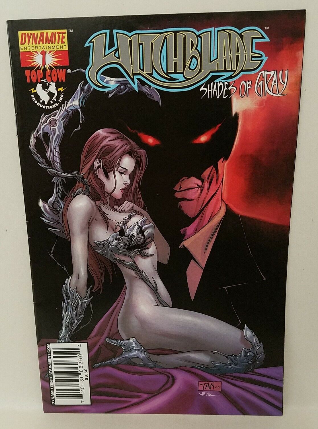 Witchblade Shades Of Grey (2007) #1 2 LTD Foil w COA #3 4 Complete Set Top Cow