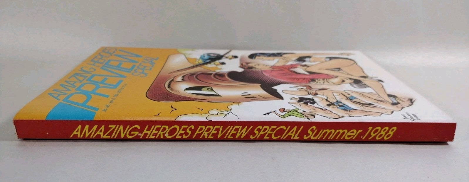 Amazing Heroes 145 (1988) Preview Special TPB Dave Stevens Rocketeer Cover VF-NM