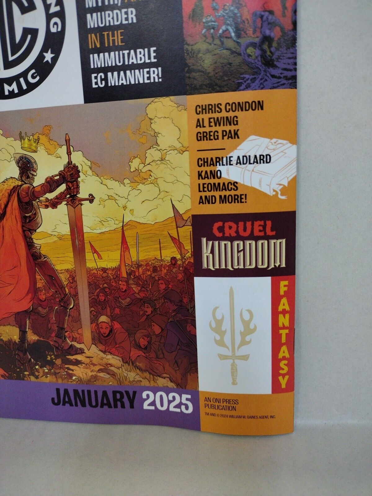 Power Lords #1 (2025) Oni Nacelleverse 1:10 Virgin Variant Cover NM