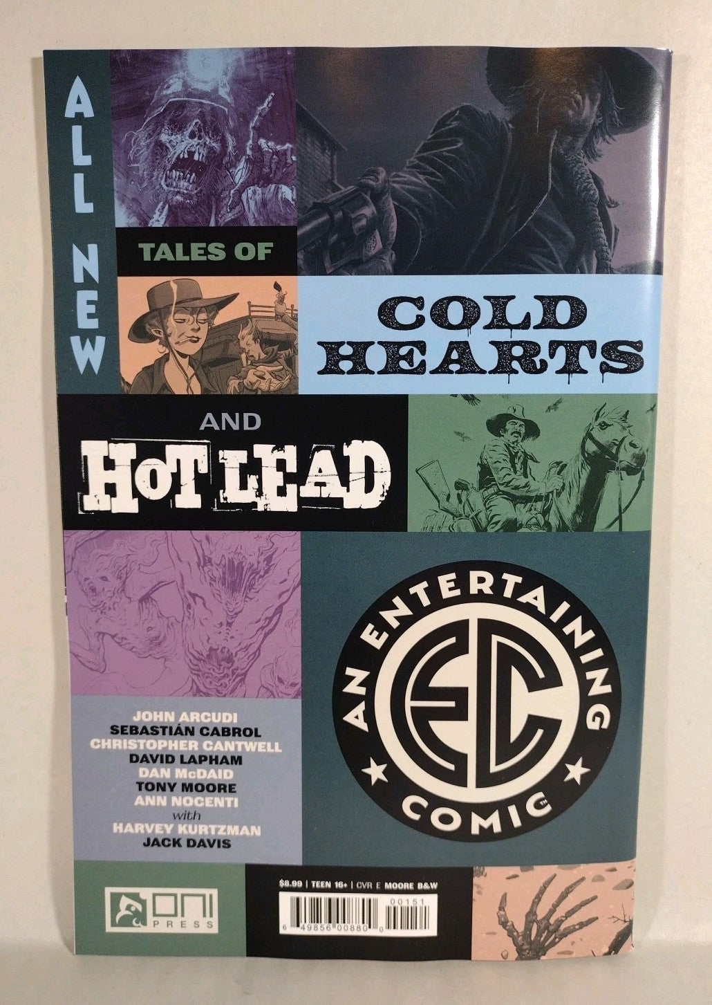 OUTLAW SHOWDOWN #1 2025 EC Horror Western Comic Variant CVR E 1:20 Tony Moore NM