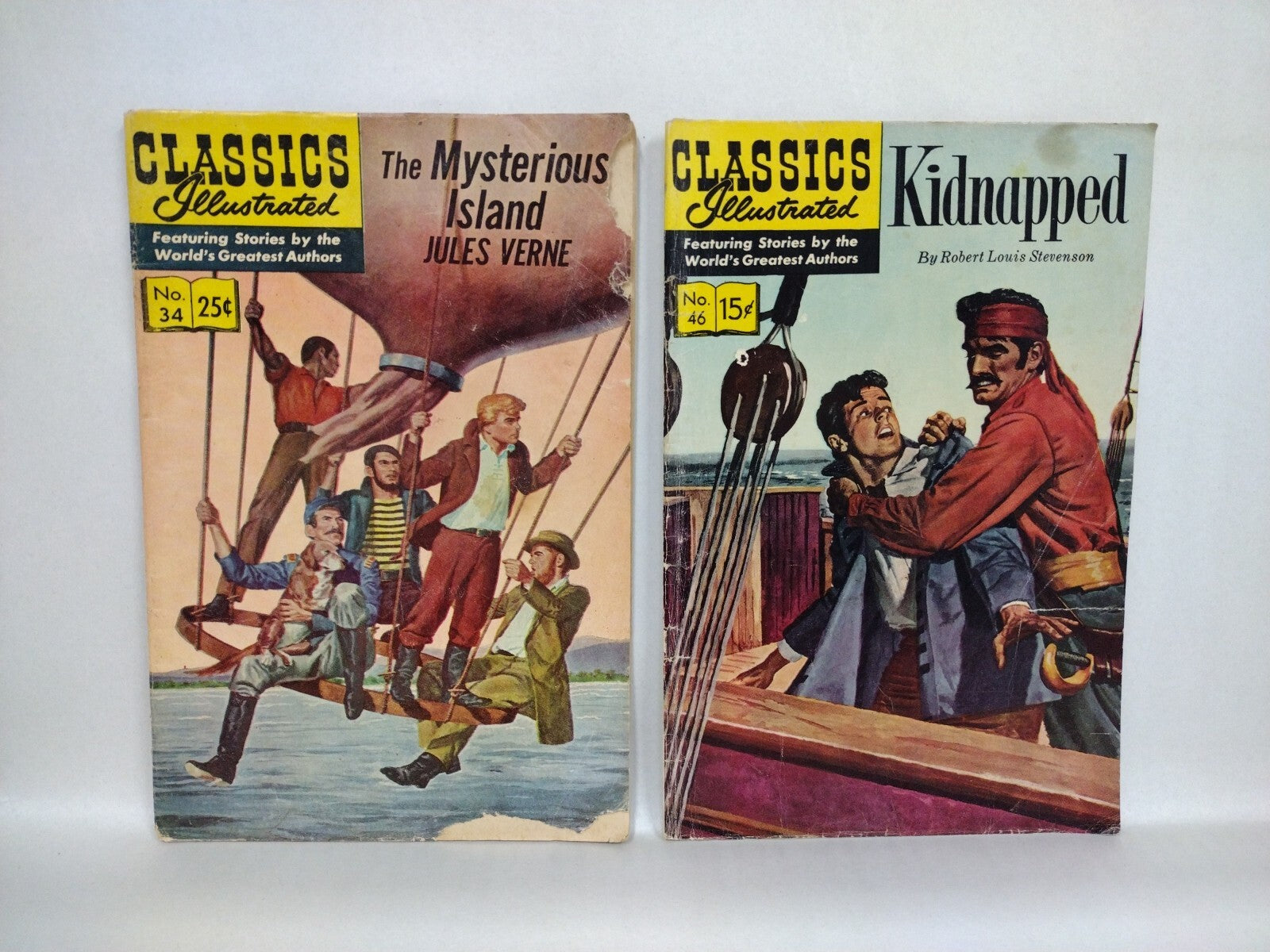 Lot Of 12 (1962-1964) Classics Illustrated Reader Comics Frankenstein 20k League