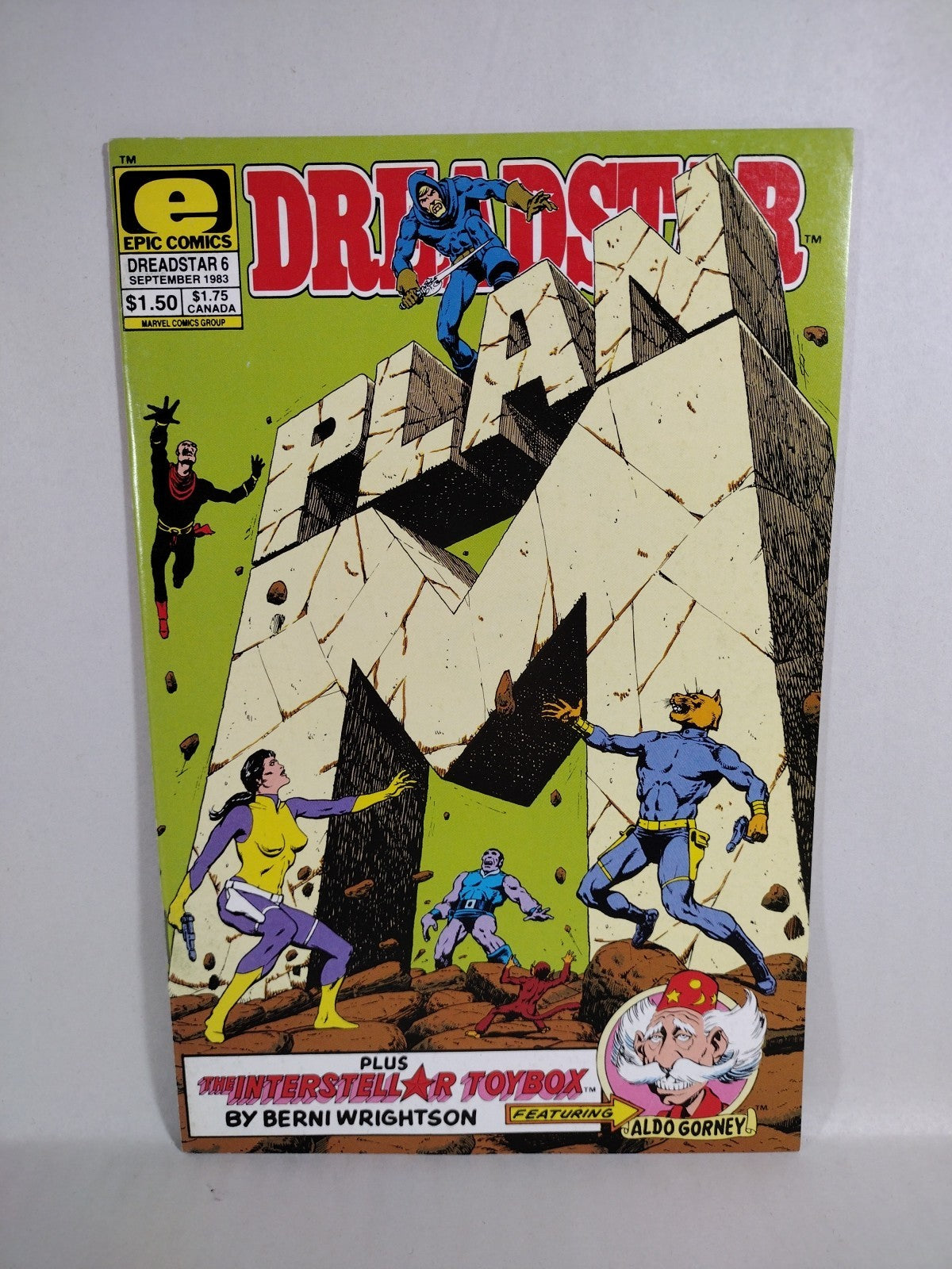 Captain Stern (1993) Comic Lot 1 2 3 Preview + Dreadstar #6 1st Aldo Gorney App