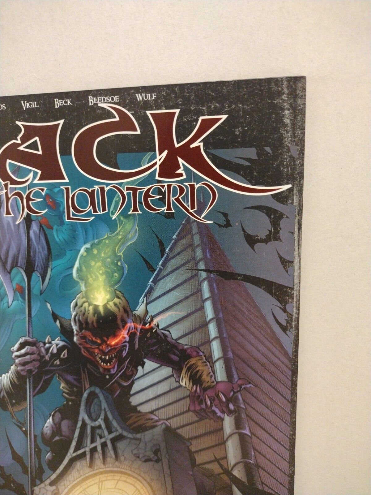 Jack The Lantern Ghosts (2007) FCBD Castle Rain Color Comic Signed Tim Vigil