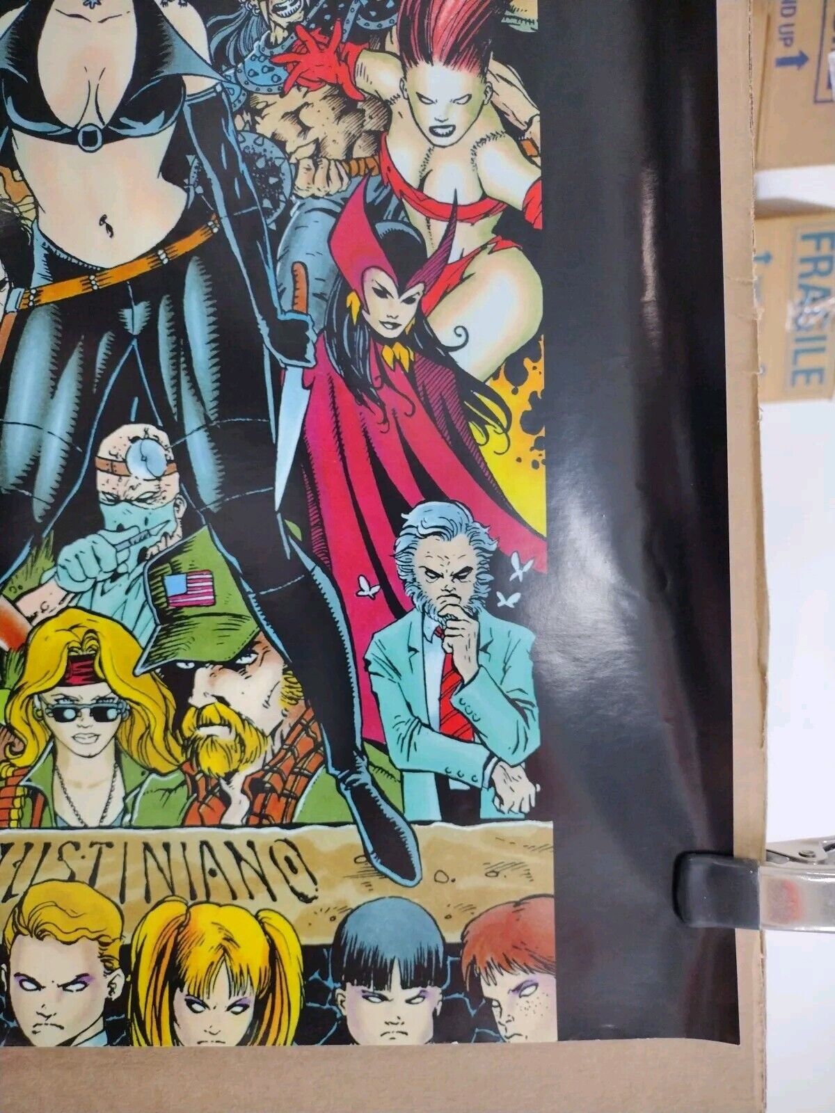 Chaos Comics Universe (1996) 36 X 24" Poster Evil Ernie Lady Death Purgatori 