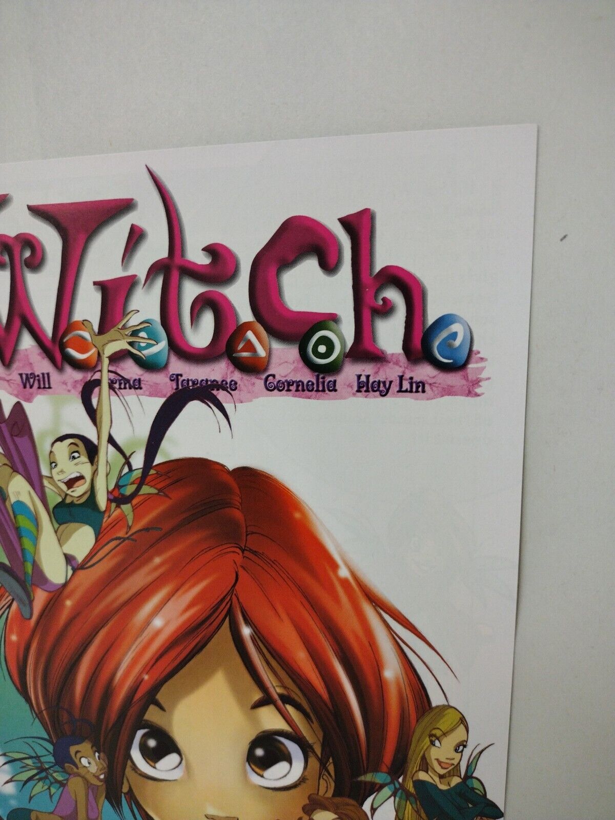 RARE DISNEY W.I.T.C.H. & KYLION 2004 Comic Con Exclusive Flip Book Promo