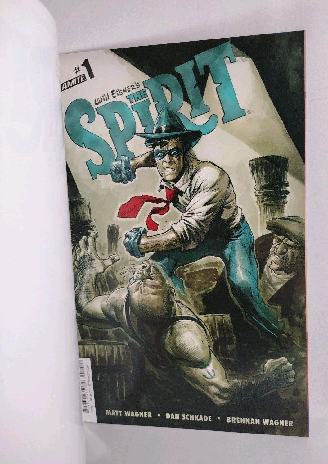 Will Eisner's The Spirit #1 2015 Dynamite Comic Blank Sketch Variant Cover VF-NM