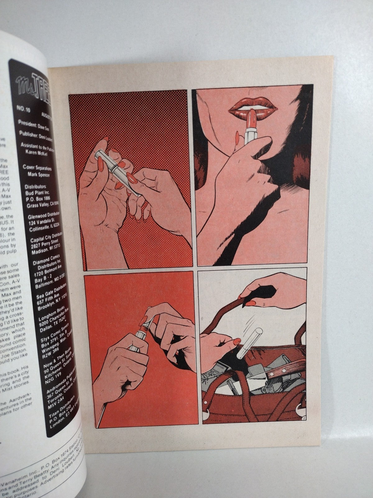 MS Tree (1984) Eclipse Aardvark Comic Lot #8 10 11 12 13 14 15 Max Collins VF-NM