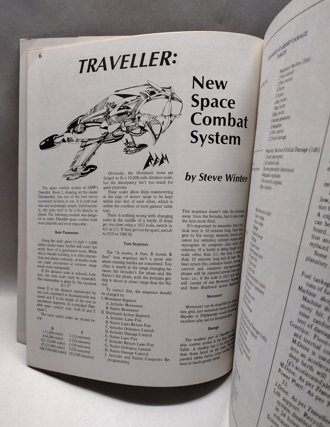 The Space Gamer Magazine #40 (1981) Traveller RPG Issue Leviathan Marc Miller 