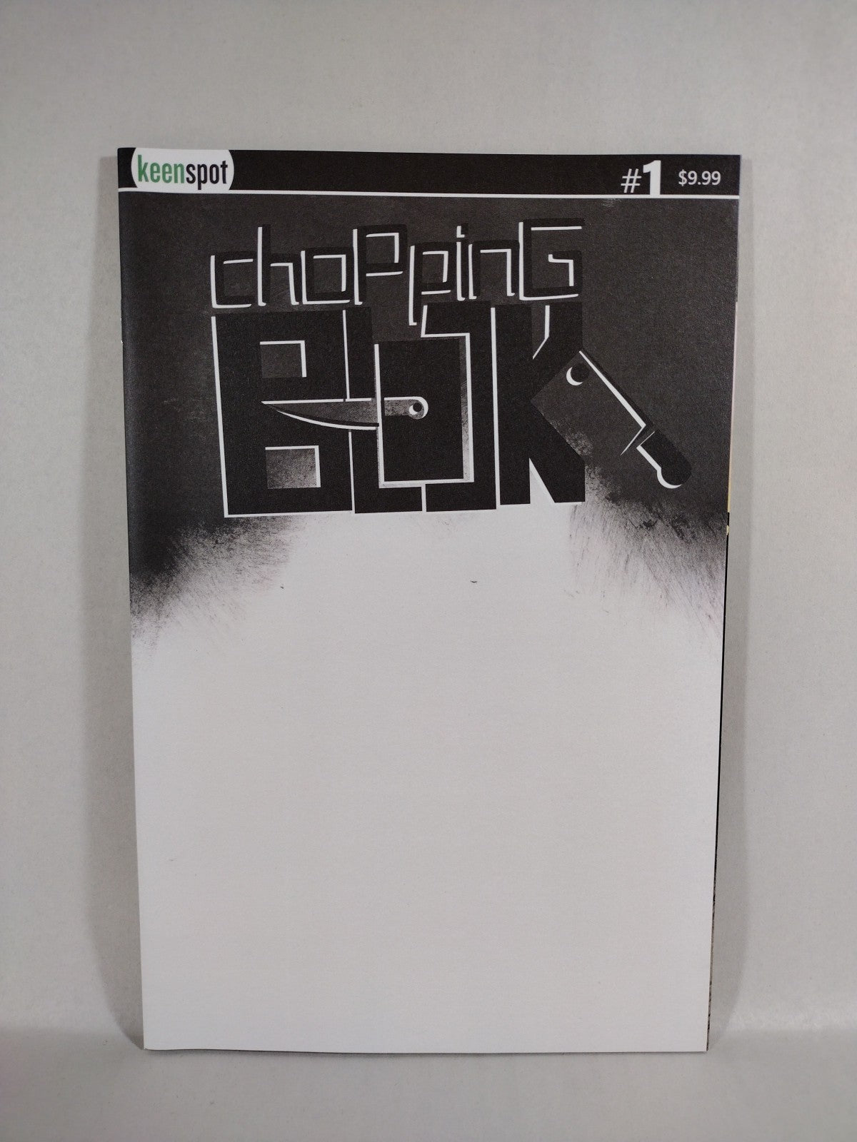 Chopping Block #1 (2022) Keenspot Sketch Variant Cover Comic NM