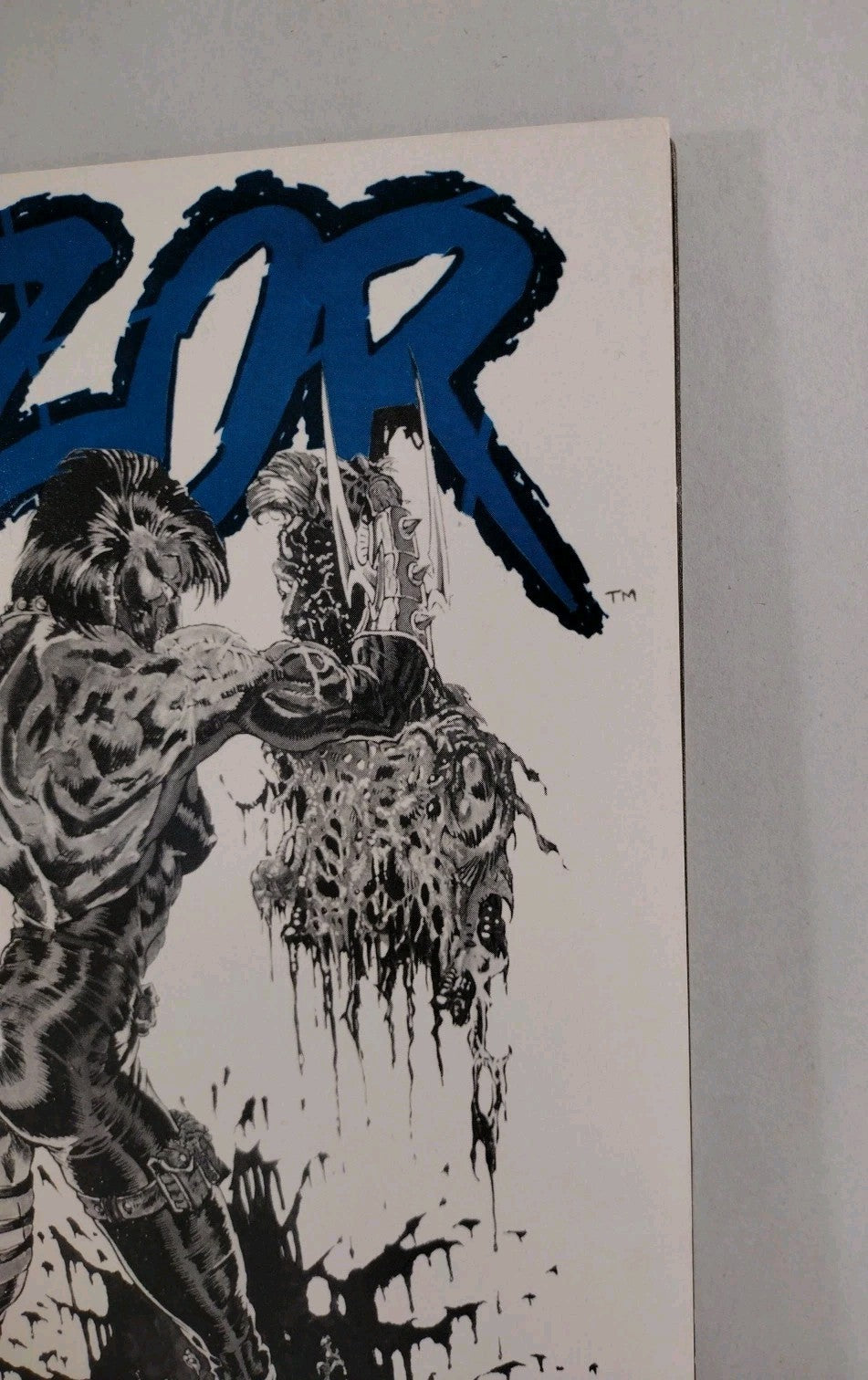 Razor #4 (1992) Fathom Press Tim Vigil Cover Platinum Ed W Poster Insert VF-NM