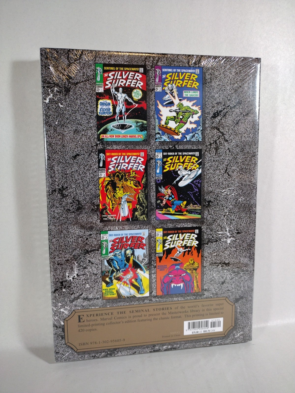 Marvel Masterworks Silver Surfer Vol 1 DM Variant Cover 15 Ltd To 420 New Sealed