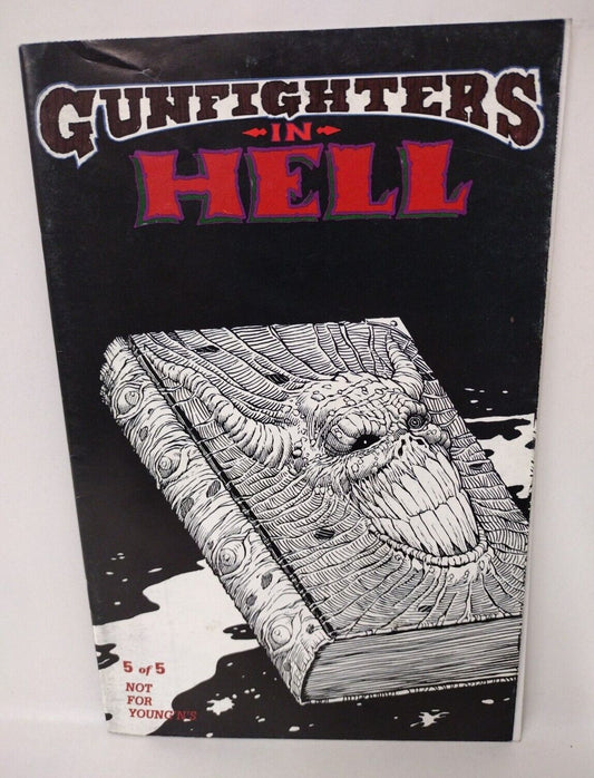 Gunfighters In Hell #5 (1993) Rebel Studios Last Issue Joe Vigil 