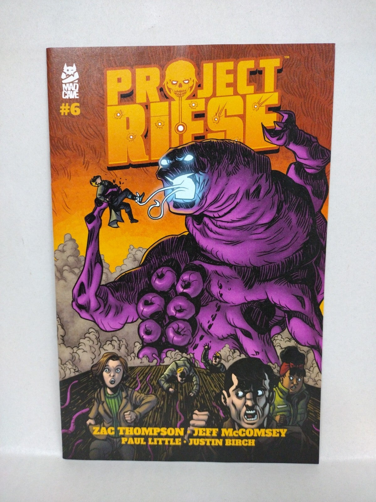 Project Riese (2022) Complete Mad Cave Comic Lot Set #1 2 3 4 5 6 Zac Thompson