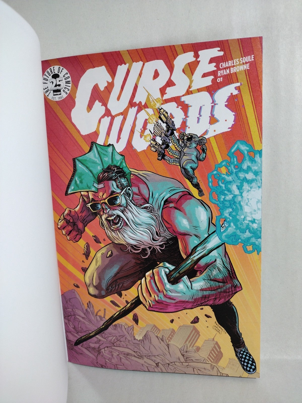 Curse Words #1 Image Comic Blind Box 25th Anniversary Blank Cover Variant NM
