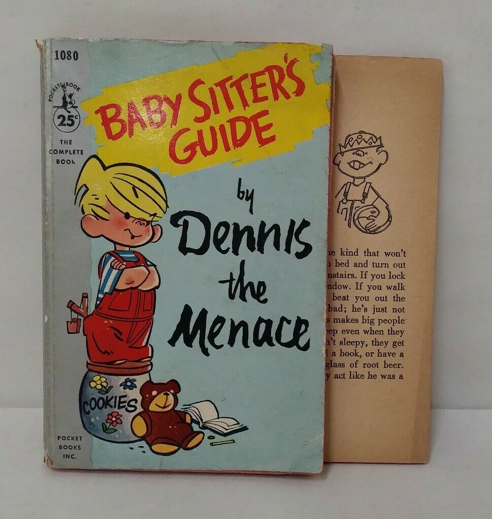 Lot Of 3 Dennis The Menace (1954) Softcovers Hank Ketcham Avon Pocketbooks