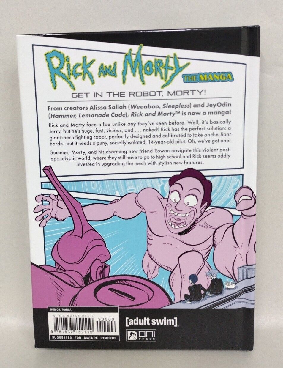 Rick and Morty The Manga (2024) ONI Press Limited Ed GN HC LTD To 500 New 