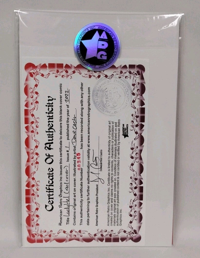 Lady Hel #1 (2022) Dynamite Red Sketch Cover Var Comic w Original Art Dave Castr