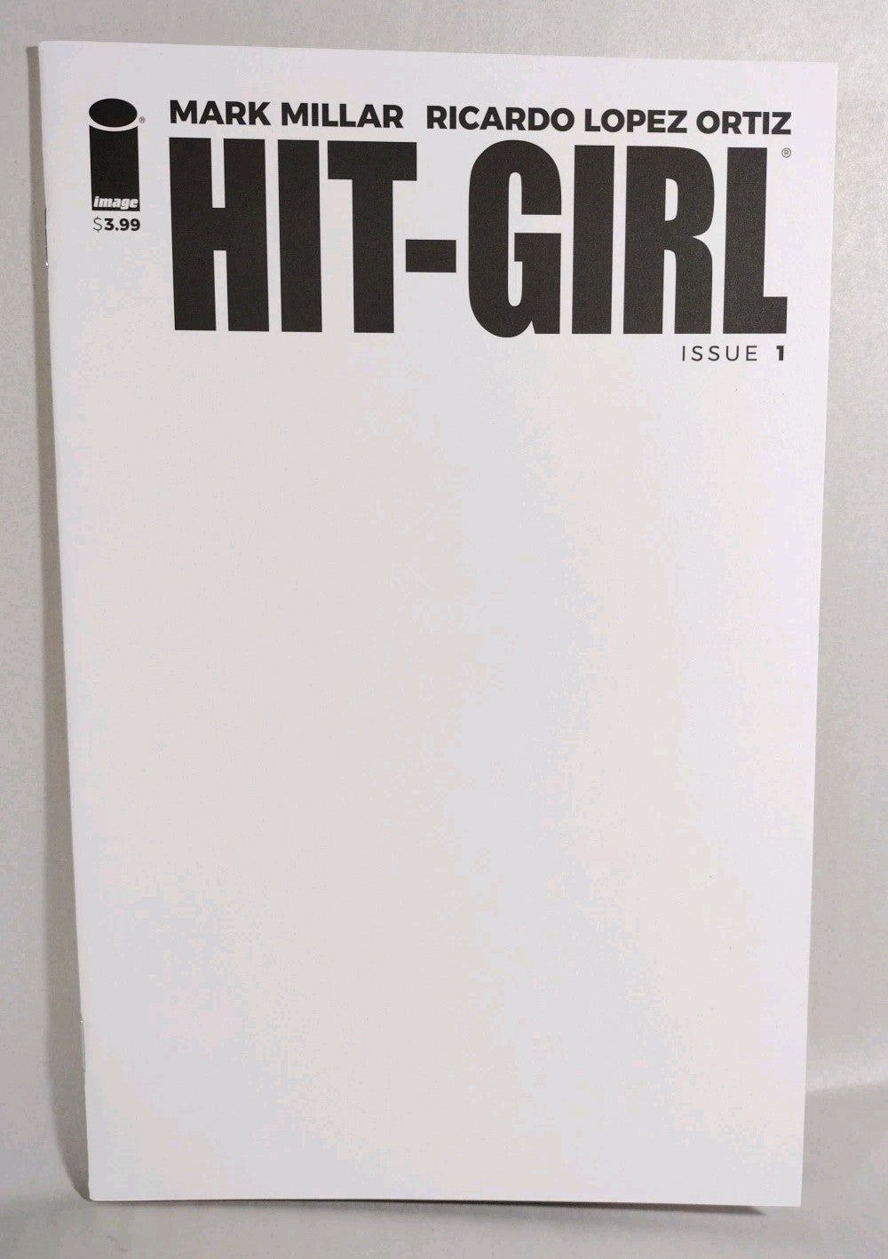 Hit-Girl #1 (2018) Image Comic Blank Sketch Variant Cover Mark Millar New NM