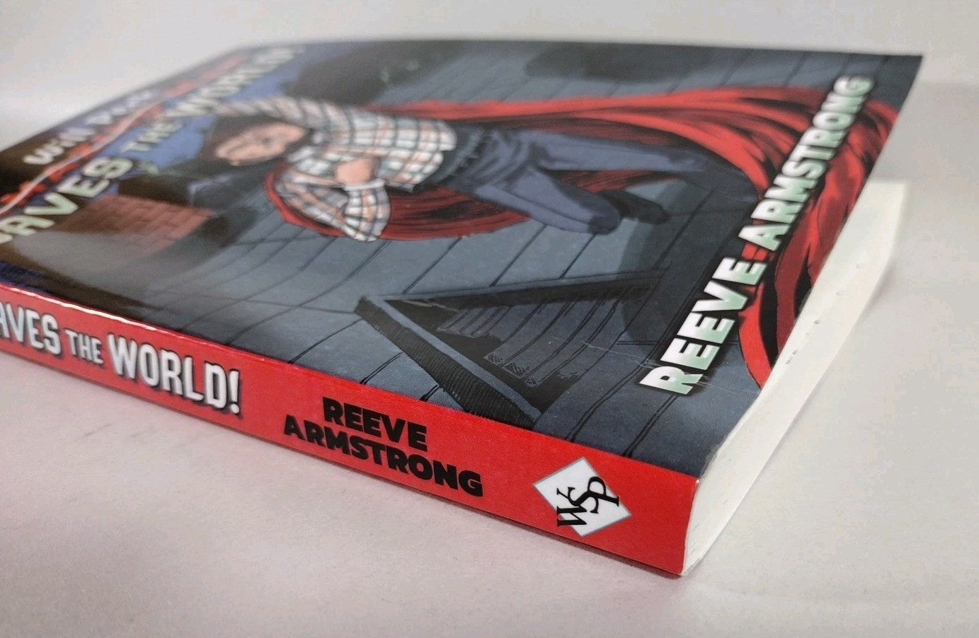 Will Peck Saves The World (2017) Wheeler St SC W Original Sketch By Dave Castr