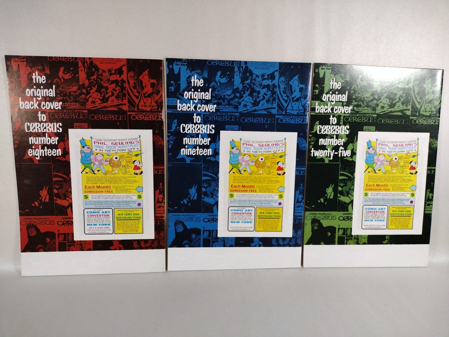 Cerebus Bi-Weekly (1988) Aardvark-Vanhiem Comic Lot #1-14 16 18 19 25 F-VF