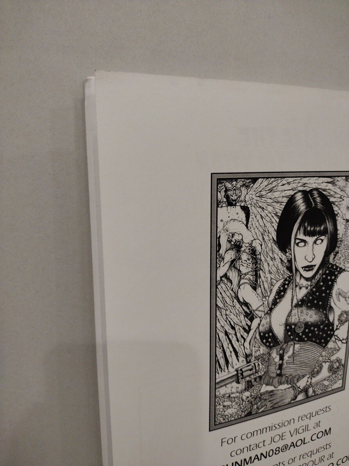 Original Sin #1 (2001) Broken Halos Comic Magazine 1st Print Signed Joe Vigil