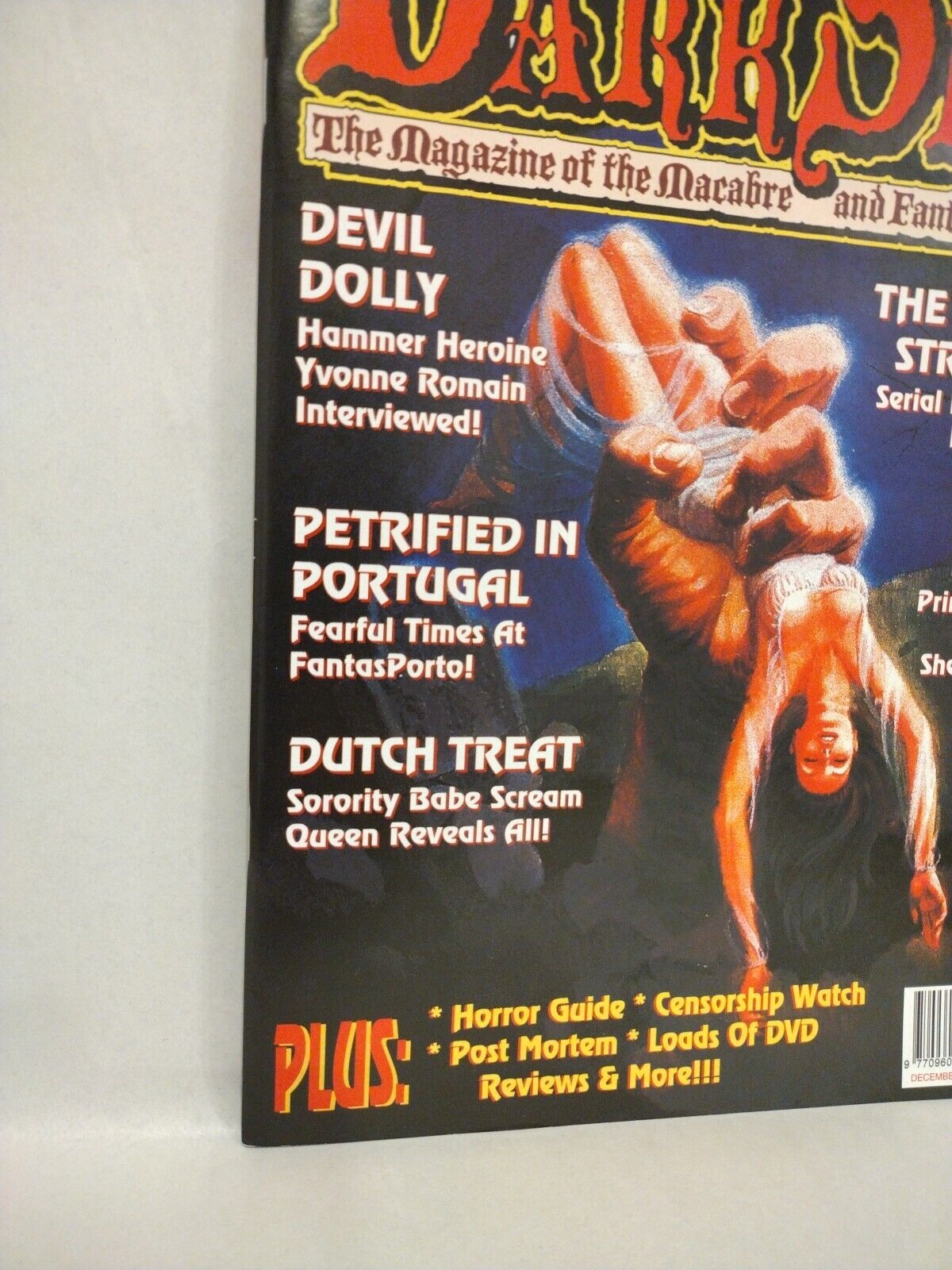 The Dark Side Magazine #112 (2004) Yvonne Romain Hillside Strangler Fantasporto