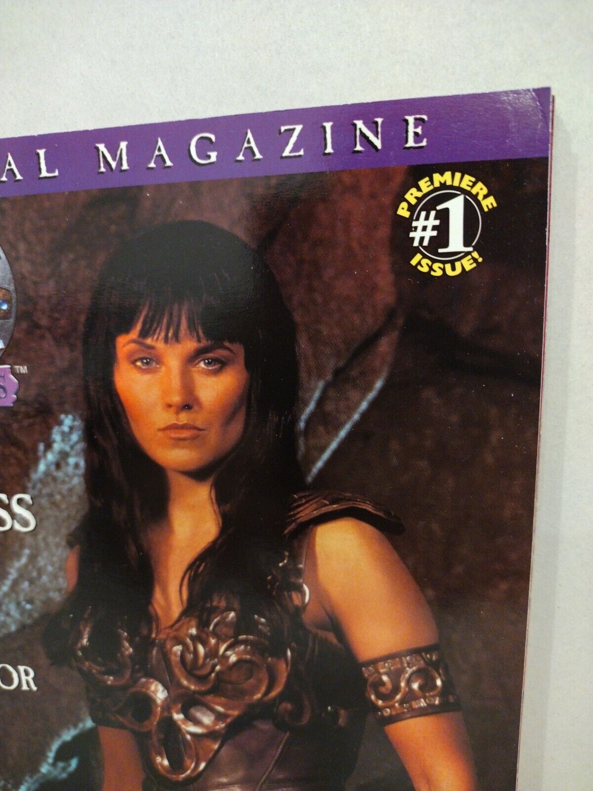 Xena Warrior Princess (1997) #1 Topps Magazine Unread W Poster Lucy Lawless